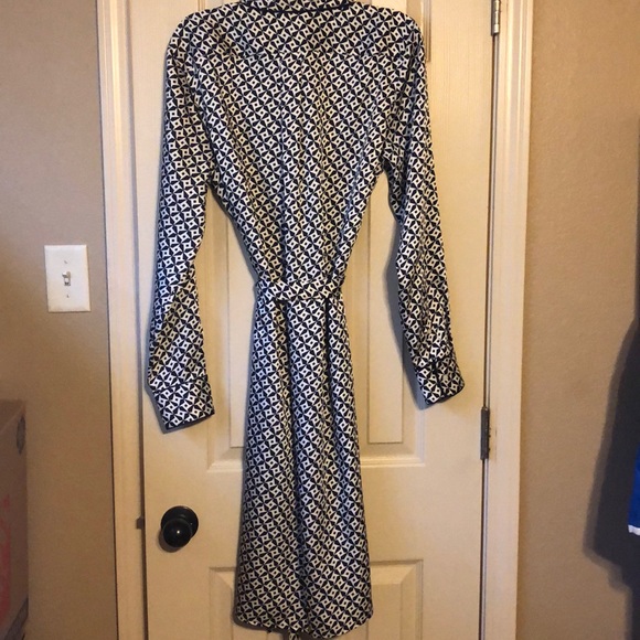 Size 10 Ralph Lauren Blue Shirtdress. - Picture 2 of 5